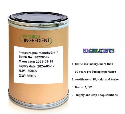 1,534 G/Cm³ L-Asparagine Monohydrate Cas No. 5794-13-8